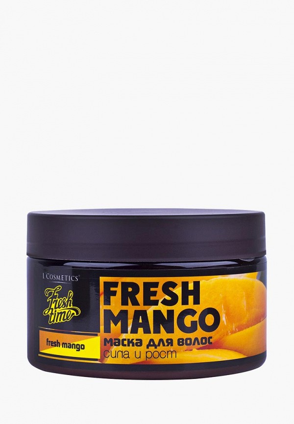 

Маска для волос L'Cosmetics, Прозрачный, Fresh mango "Сила и рост", 250 мл