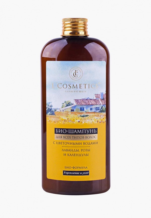 

Шампунь L'Cosmetics, Прозрачный, с гидролатами La vie est belle С Цветками чайной розы, лаванды и ромашки