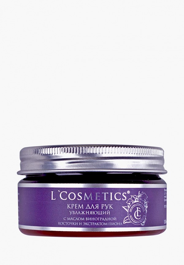 

Крем для рук L'Cosmetics, Прозрачный, "Увлажнение" с маслом виноградной косточки и экстрактом пиона, 100 мл