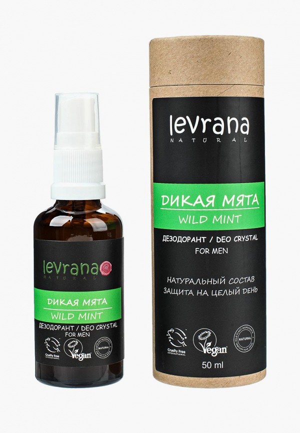 

Дезодорант Levrana, Дикая Мята, мужской, 50 мл