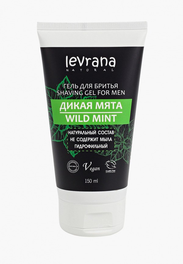 

Гель для бритья Levrana, Прозрачный, гидрофильный "Дикая Мята", 200 мл