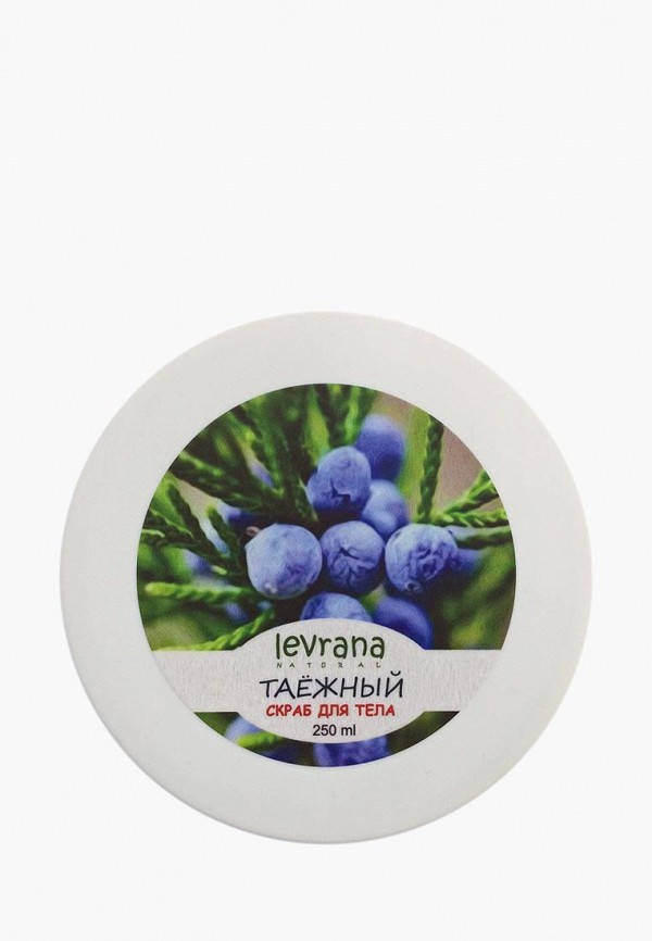

Скраб для тела Levrana, Прозрачный, "Таежный", с солью и кедровой скорлупой, 250 мл