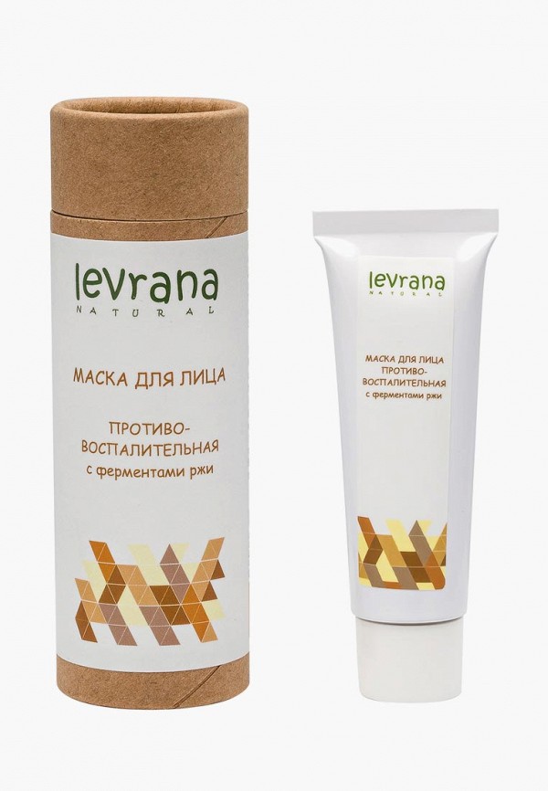 

Маска для лица Levrana, Прозрачный, с ферментами ржи. Противовоспалительная, 30 мл