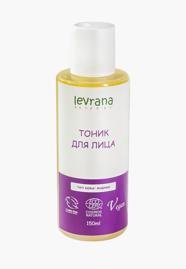 

Тоник для лица Levrana, Прозрачный, для жирной кожи, 150 мл
