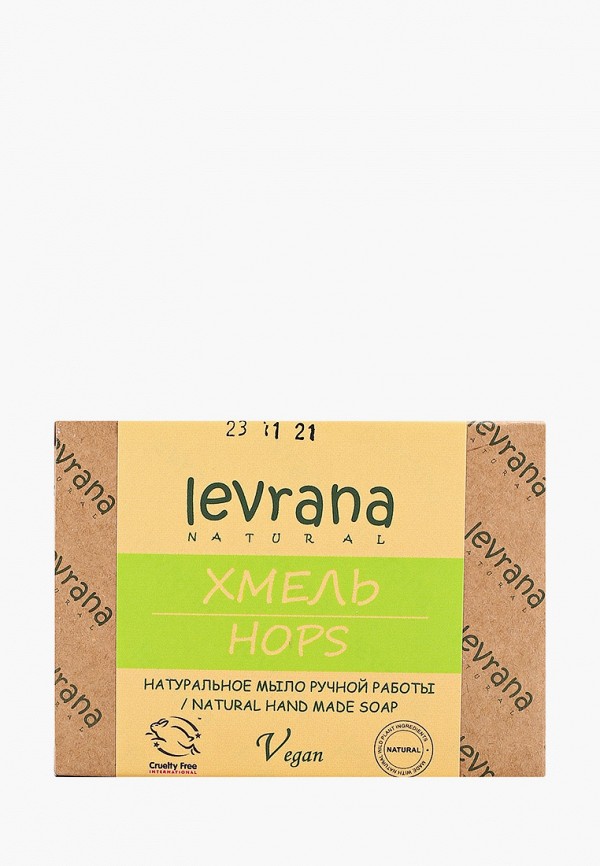 

Мыло Levrana, Коричневый, для волос, Хмель, 100 гр.