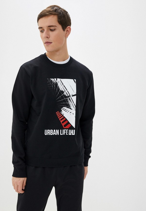 

Свитшот Les Hommes Urban, Черный
