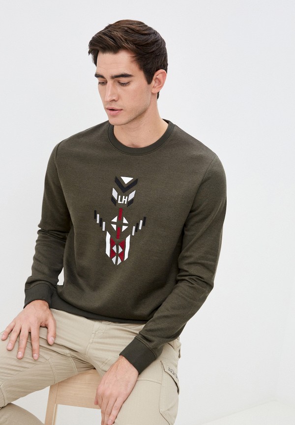 

Свитшот Les Hommes Urban, Хаки