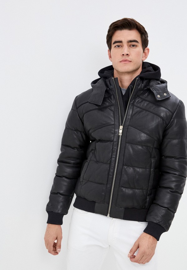 

Куртка кожаная Les Hommes Urban, Черный