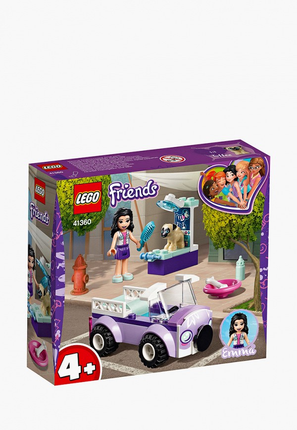 

Конструктор LEGO, Разноцветный, Friends 41360 Передвижная ветклиника Эммы