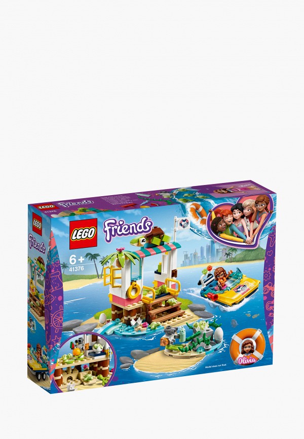 

Конструктор LEGO, Разноцветный, Friends 41376 Спасение черепах