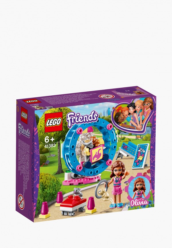 

Конструктор LEGO, Разноцветный, Friends 41383 Игровая площадка для хомячка Оливии