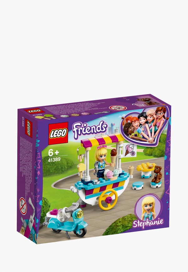 

Конструктор LEGO, Разноцветный, Friends 41389 Тележка с мороженым
