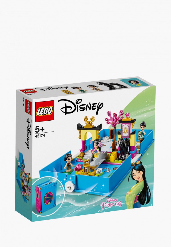 

Конструктор LEGO, Разноцветный, Disney Princess 43174 Книга сказочных приключений Мулан