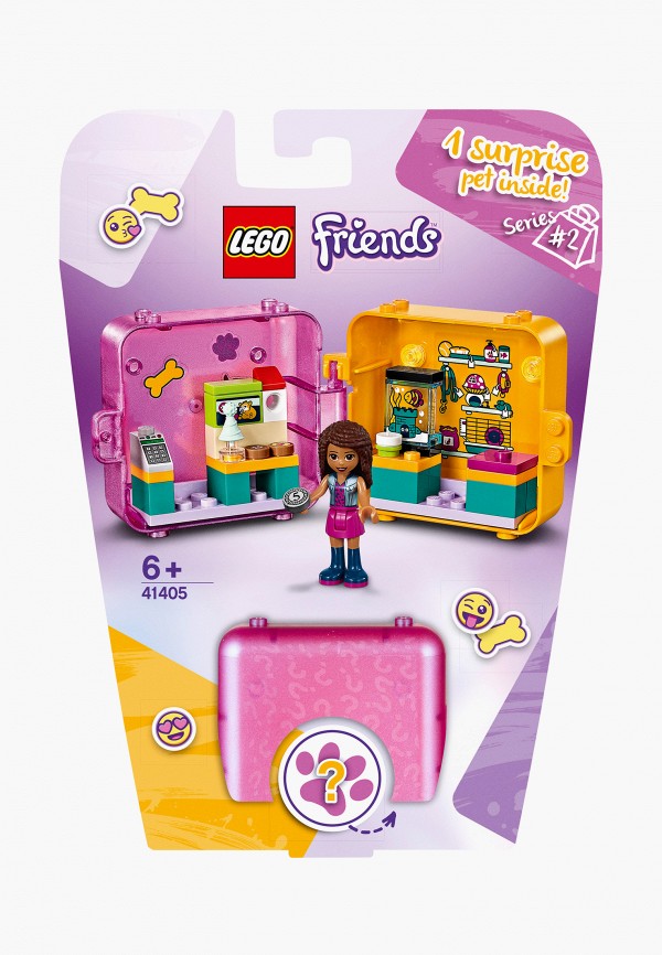 

Конструктор Friends LEGO, Разноцветный, Игровая шкатулка «Покупки Андреа»