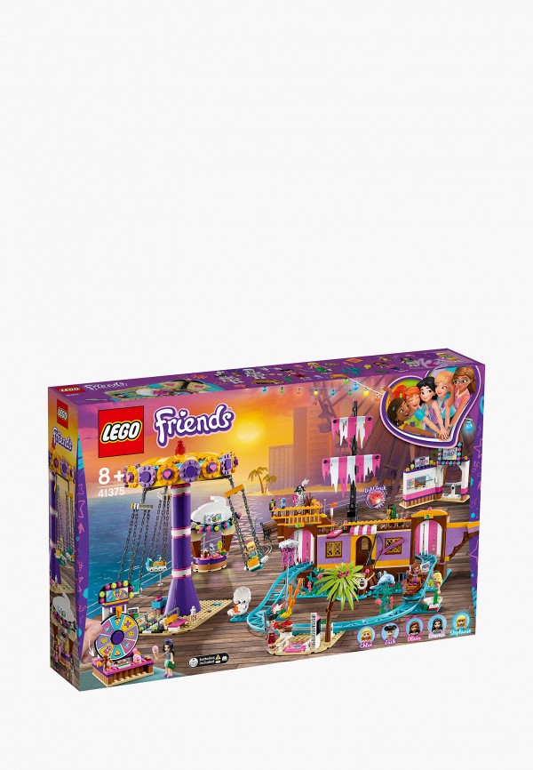 

Конструктор LEGO, Разноцветный, Friends 41375 Парк развлечений на набережной
