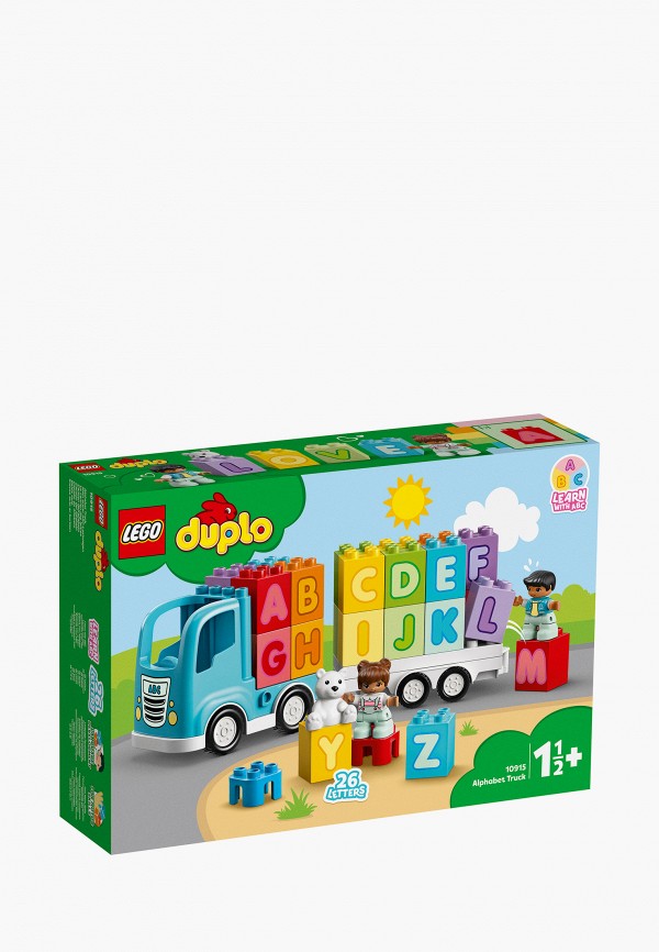 

Конструктор LEGO, Разноцветный, DUPLO 10915 Грузовик Алфавит