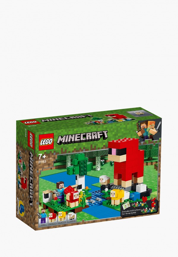 

Конструктор LEGO, Разноцветный, Minecraft 21153 Шерстяная ферма