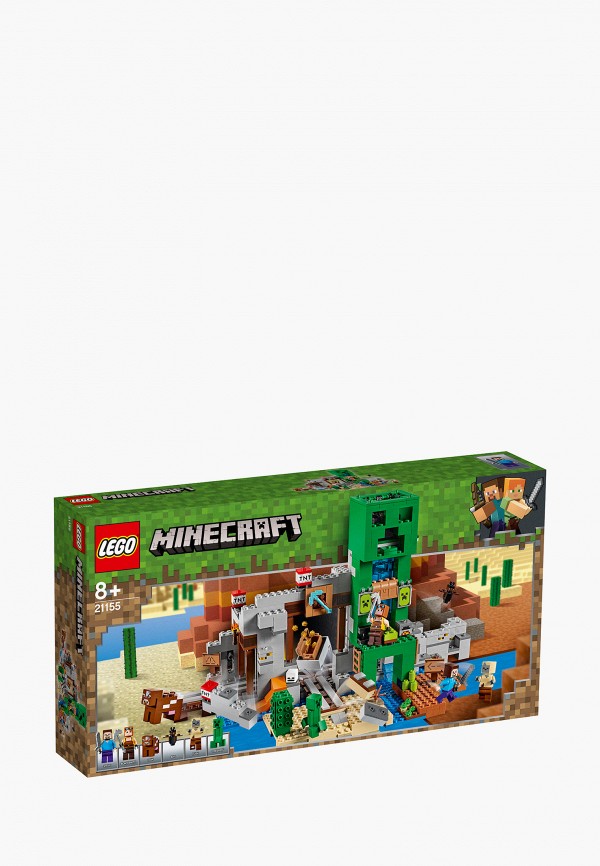 

Конструктор LEGO, Разноцветный, Minecraft 21155 Шахта крипера