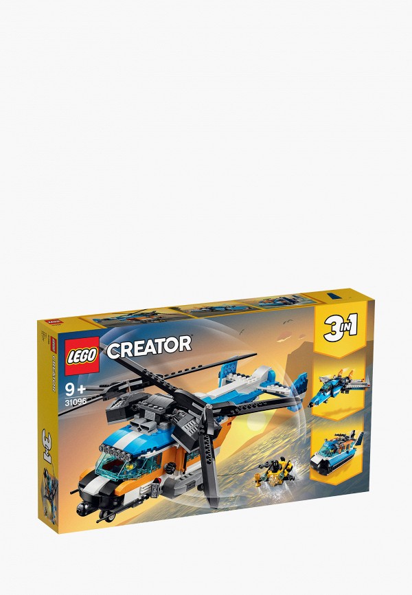 

Конструктор LEGO, Разноцветный, Creator 31096 Двухроторный вертолёт