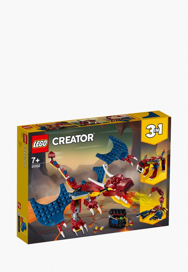

Конструктор LEGO, Разноцветный, Creator 31102 Огненный дракон