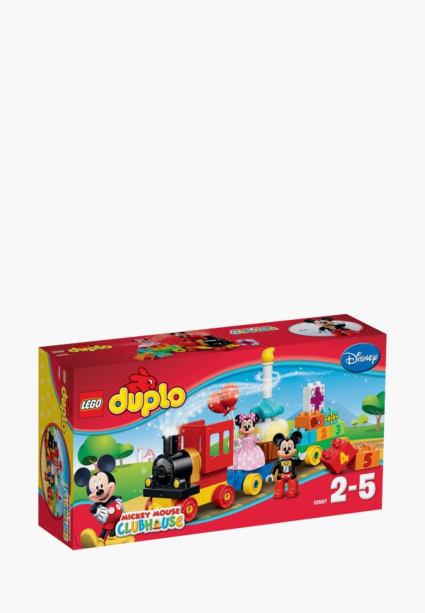

Конструктор LEGO, Разноцветный, DUPLO 10597 День рождения с Микки и Минни