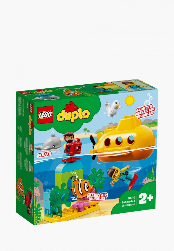 

Конструктор LEGO, Разноцветный, DUPLO 10910 Путешествие субмарины