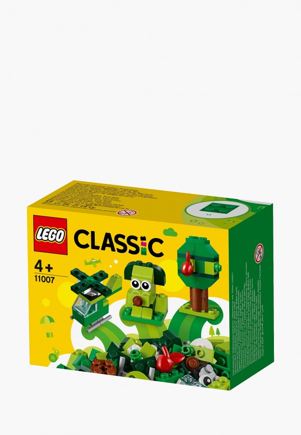 

Конструктор LEGO, Зеленый, Classic 11007 Зелёный набор для конструирования