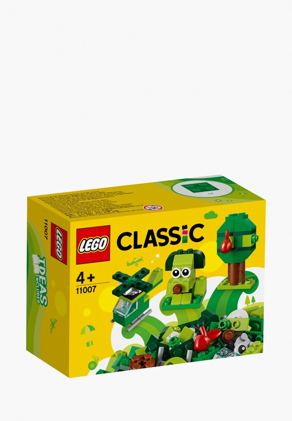 

Конструктор LEGO, Зеленый, Classic 11007 Зелёный набор для конструирования
