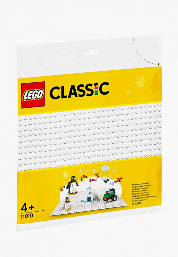 

Элемент LEGO LEGO, Белый, Classic 11010 Белая базовая пластина