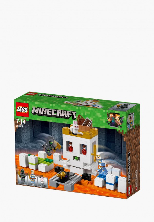 

Конструктор LEGO, Разноцветный, Minecraft 21145 Арена-череп