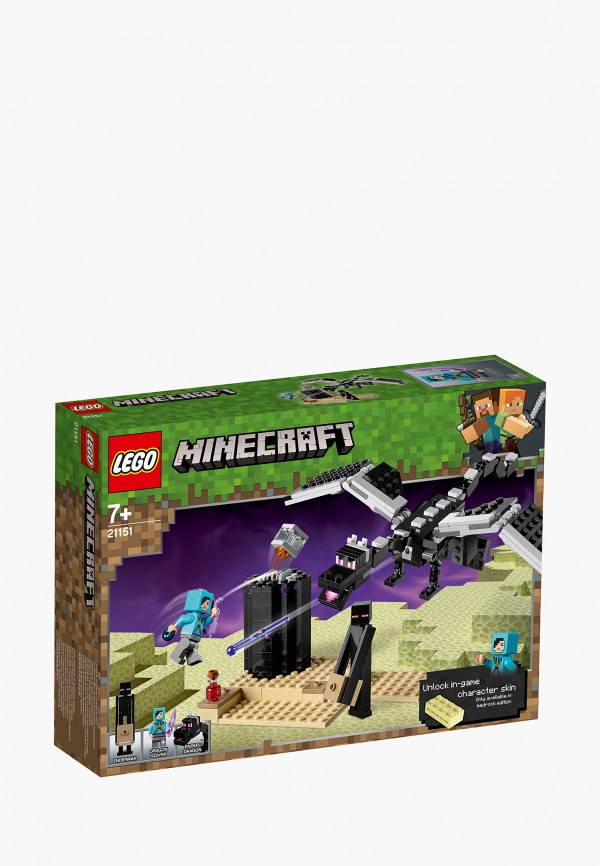 

Конструктор LEGO, Разноцветный, Minecraft 21151 Последняя битва