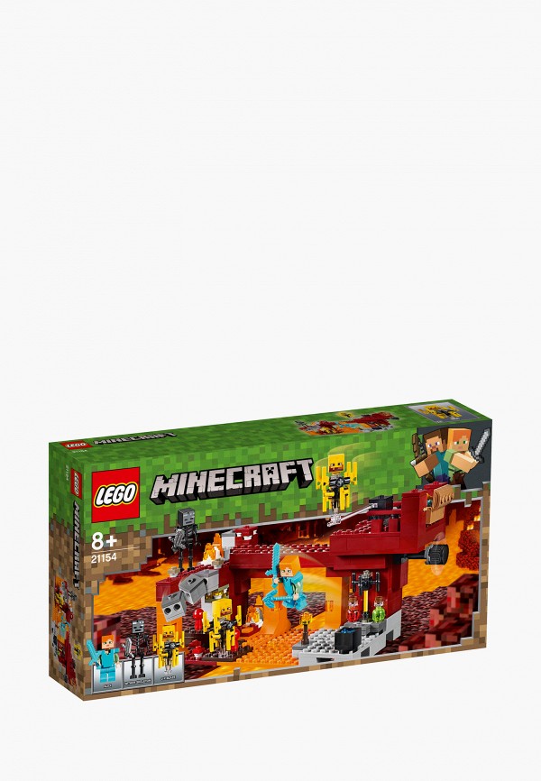 

Конструктор LEGO, Разноцветный, Minecraft 21154 Мост Ифрита