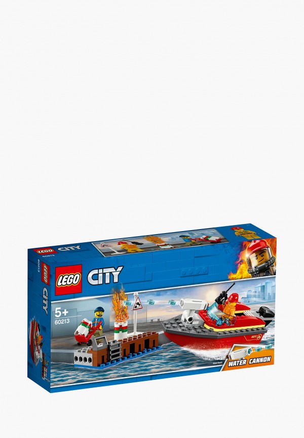 

Конструктор LEGO, Разноцветный, City 60213 Пожар в порту
