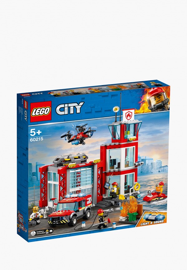 

Конструктор LEGO, Разноцветный, City 60215 Пожарное депо