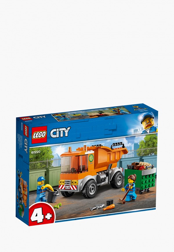 

Конструктор LEGO, Разноцветный, City 60220 Мусоровоз