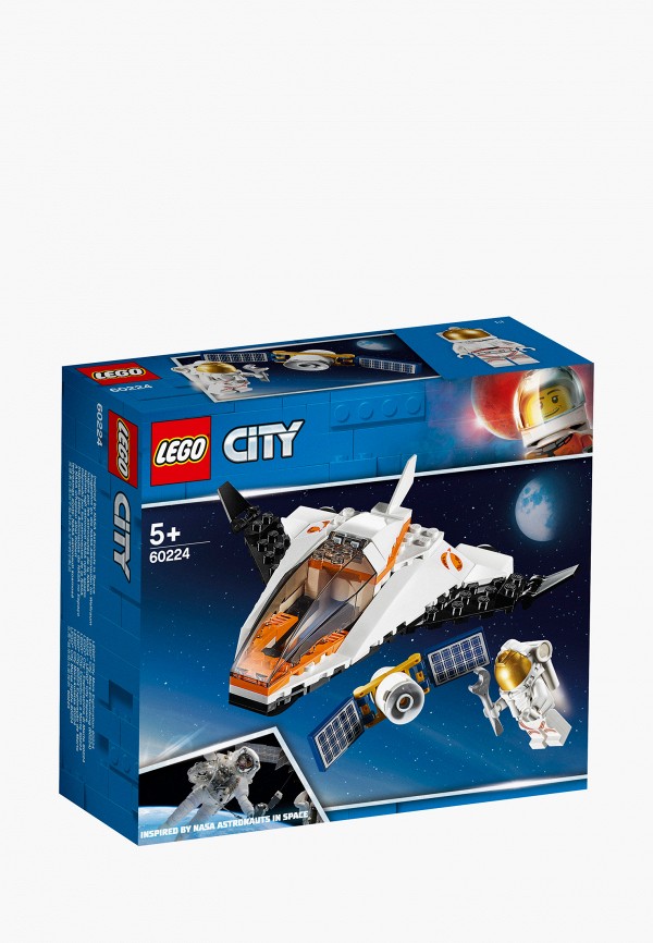 

Конструктор LEGO, Разноцветный, City 60224 Миссия по ремонту спутника