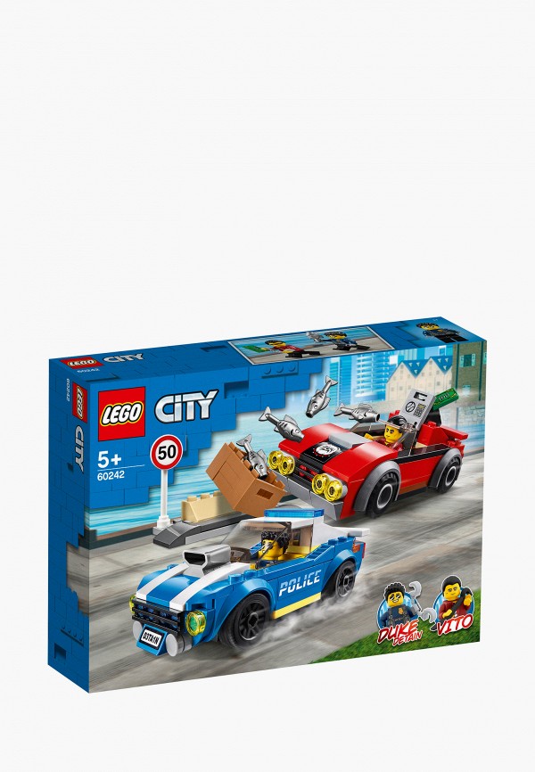 

Конструктор LEGO, Разноцветный, City 60242 Арест на шоссе