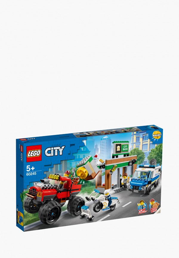 

Конструктор LEGO, Разноцветный, City 60245 Ограбление полицейского монстр-трака