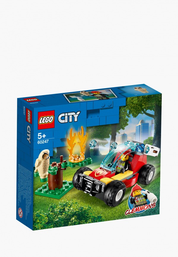 

Конструктор LEGO, Разноцветный, City 60247 Лесные пожарные
