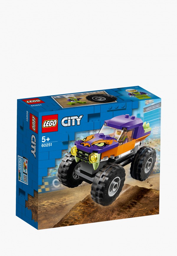 

Конструктор LEGO, Разноцветный, City 60251 Монстр-трак