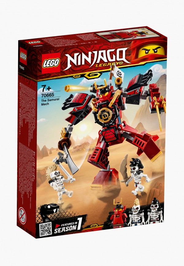 

Конструктор LEGO, Разноцветный, NINJAGO 70665 Робот-самурай