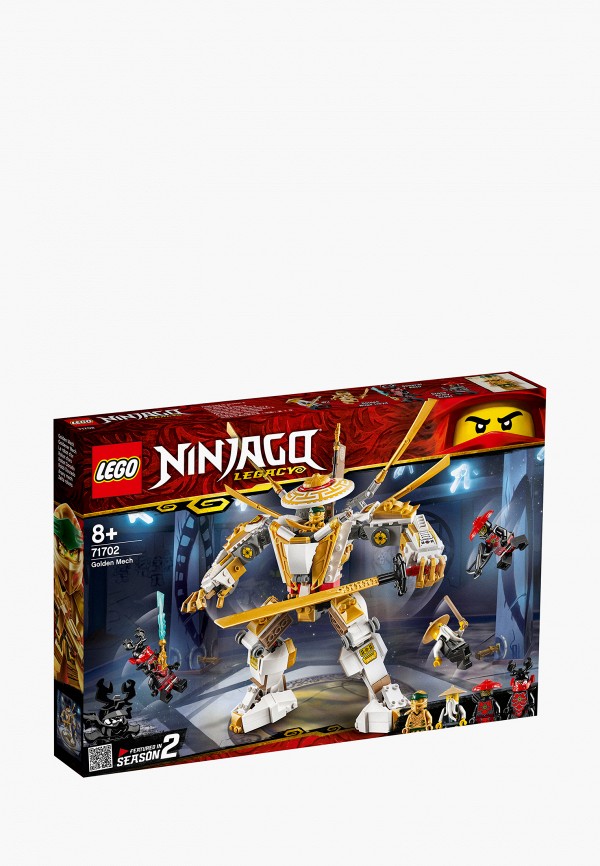 

Конструктор LEGO, Разноцветный, NINJAGO 71702 Золотой робот