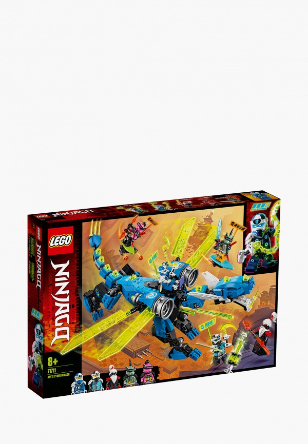 

Конструктор LEGO, Разноцветный, NINJAGO 71711 Кибердракон Джея