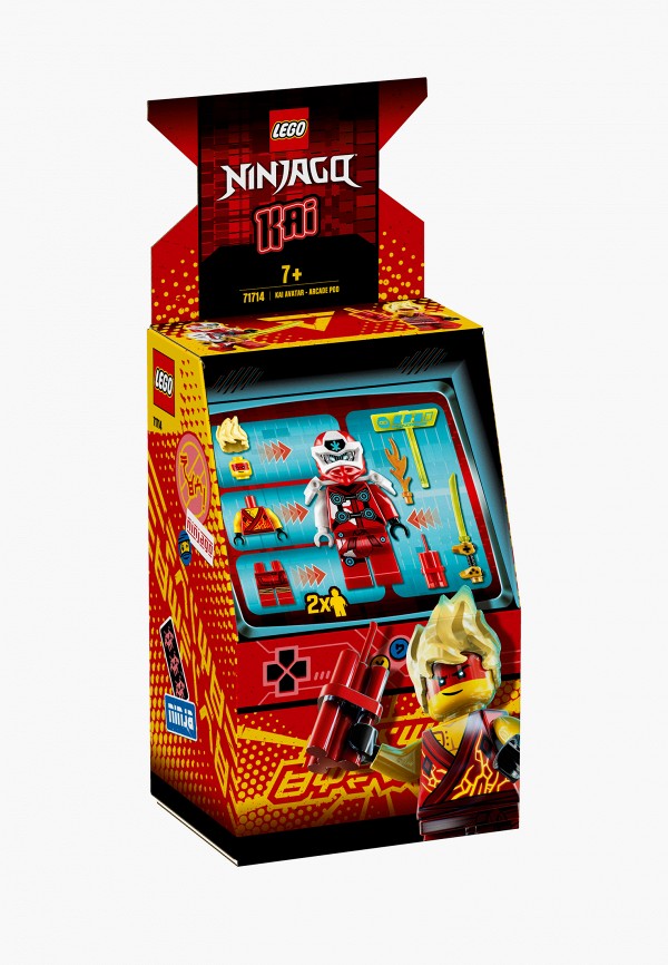 

Конструктор LEGO, Разноцветный, NINJAGO 71714 Игровой автомат Кая