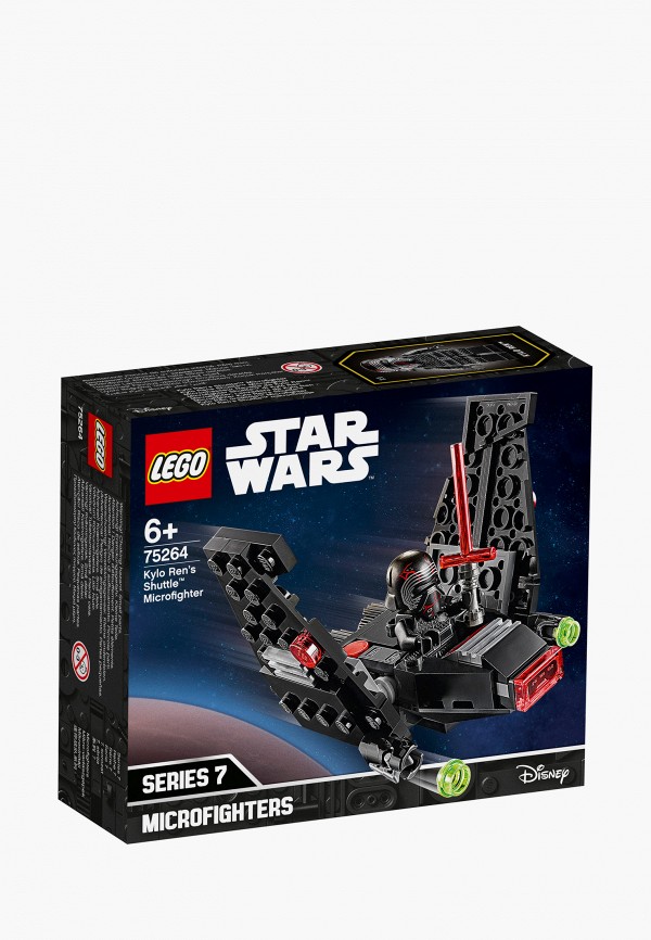 

Конструктор LEGO, Черный, Star Wars 75264 Микрофайтеры: шаттл Кайло Рена
