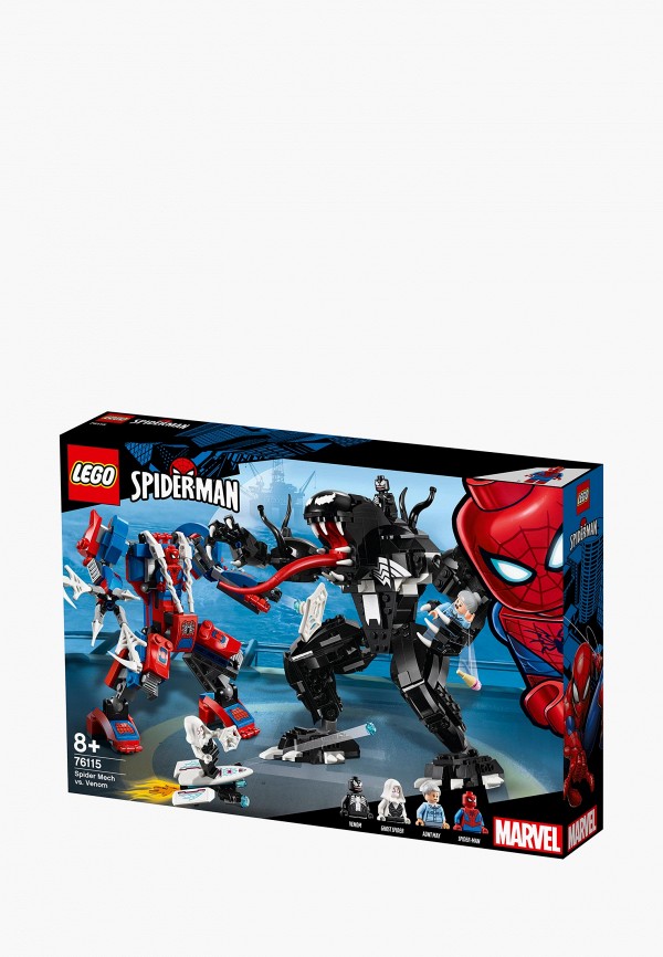 

Конструктор LEGO, Разноцветный, Super Heroes 76115 Человек-Паук против Венома