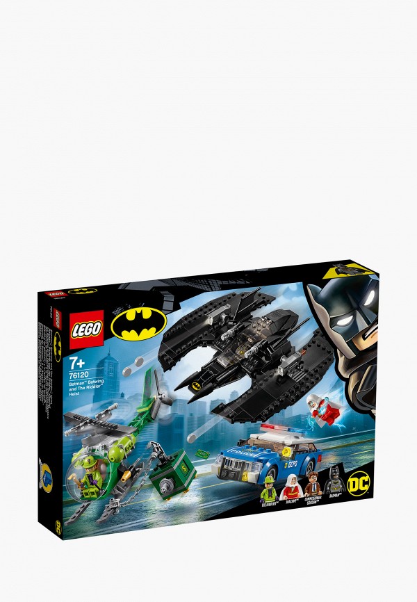 

Конструктор LEGO, Разноцветный, Super Heroes 76120 Бэткрыло Бэтмена и ограбление Загадочника