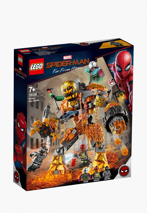 

Конструктор LEGO, Разноцветный, Super Heroes 76128 Бой с Расплавленным Человеком