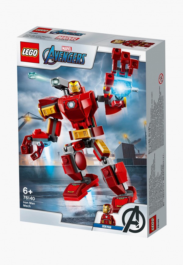 

Конструктор LEGO, Красный, Super Heroes 76140 Железный Человек: трасформер