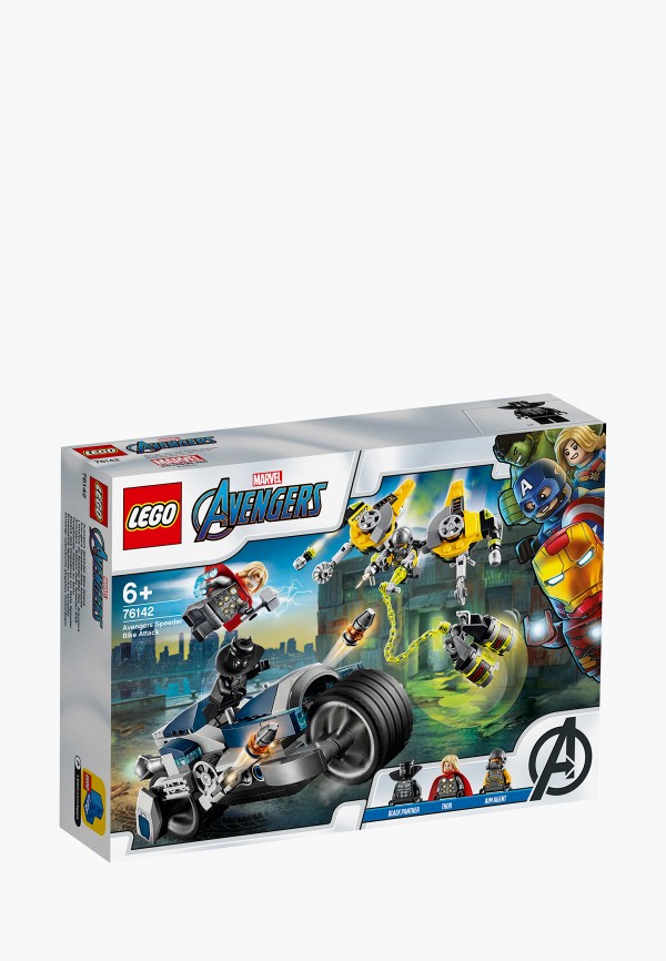 

Конструктор LEGO, Разноцветный, Super Heroes 76142 Мстители: Атака на спортбайке